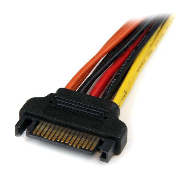 StarTech.com Adattatore cavo splitter Y di alimentazione SATA tipo latch 15 cm - M/F immagine gallery 3 StarTech.com Adattatore cavo splitter Y di alimentazione SATA tipo latch 15 cm - M/F