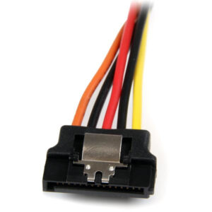 StarTech.com Adattatore cavo splitter Y di alimentazione SATA tipo latch 15 cm - M/F immagine gallery 4 StarTech.com Adattatore cavo splitter Y di alimentazione SATA tipo latch 15 cm - M/F