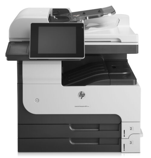 HP LaserJet Enterprise M725dn Multifunction Bianco e nero Stampante, Solo Ethernet; Fotocopiatrice, scanner