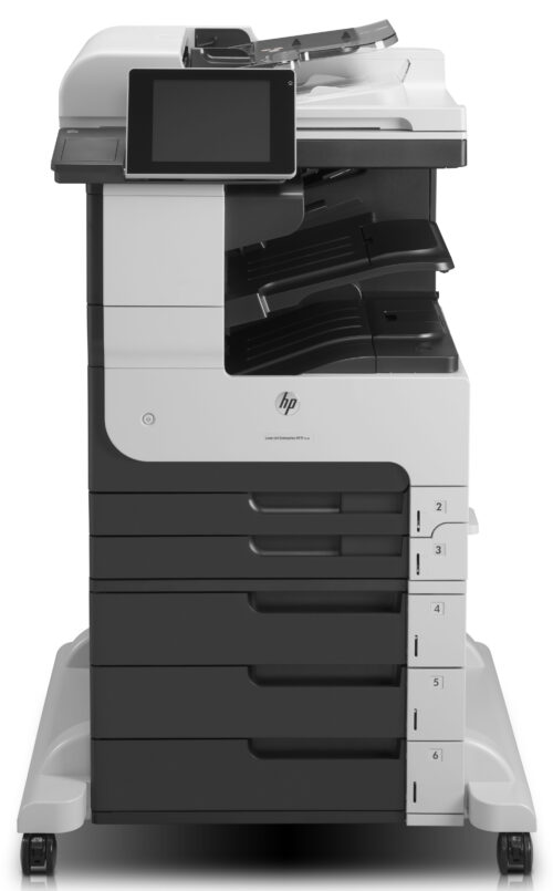 HP LaserJet Enterprise 700 M725z Multifunction Bianco e nero Stampante, Solo Ethernet; Fotocopiatrice, scanner