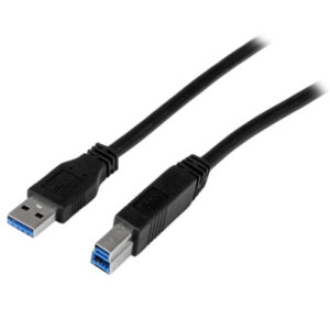 StarTech.com Cavo USB 3.0 SuperSpeed A a B certificato da 1 m - M/M immagine principale StarTech.com Cavo USB 3.0 SuperSpeed A a B certificato da 2 m - M/M