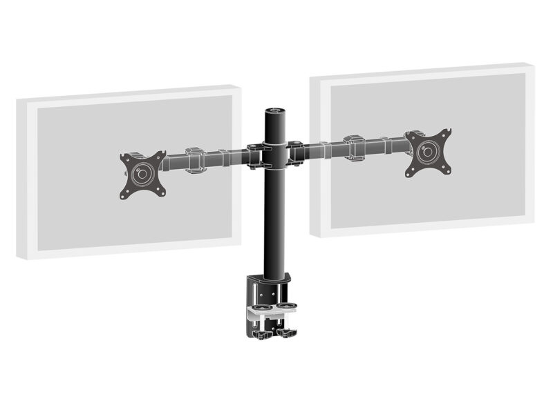 iiyama DS1002C-B1 Supporti a parete per TV 76,2 cm (30") Scrivania Nero immagine gallery 2 iiyama DS1002C-B1 Supporti a parete per TV 76,2 cm (30") Scrivania Nero