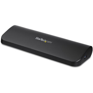 StarTech.com Docking station Universale USB 3.0 per laptop VGA DVI HDMI - Dual-Monitor con Ethernet audio immagine principale StarTech.com Docking station Universale USB 3.0 per laptop VGA DVI HDMI - Dual-Monitor con Ethernet audio