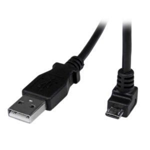 StarTech.com Cavo micro USB 2 m - A a Micro B angolare verso il basso immagine principale StarTech.com Cavo micro USB 2 m - A a Micro B angolare verso il basso