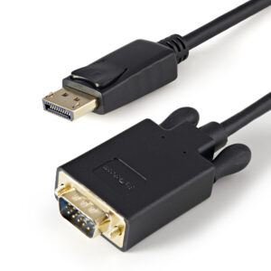StarTech.com Cavo da DisplayPort a VGA da 1 m - Cavo adattatore da DisplayPort a VGA attivo - Video 1080p - Cavo monitor da DP a VGA - Convertitore da DP 1.2 a VGA - Connettore DP a scatto immagine principale StarTech.com Cavo da DisplayPort a VGA da 1 m - Cavo adattatore da DisplayPort a VGA attivo - Video 1080p - Cavo monitor da DP a VGA - Convertitore da DP 1.2 a VGA - Connettore DP a scatto