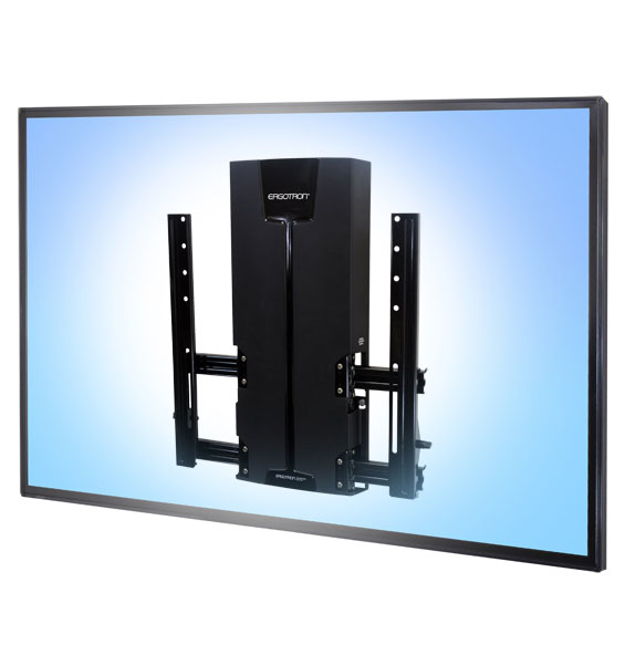 Ergotron 61-128-085 Supporti a parete per TV 160 cm (63") Nero