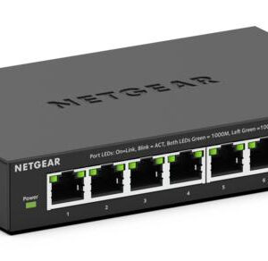 NETGEAR GS308E Gestito L2/L3 Gigabit Ethernet (10/100/1000) Nero
