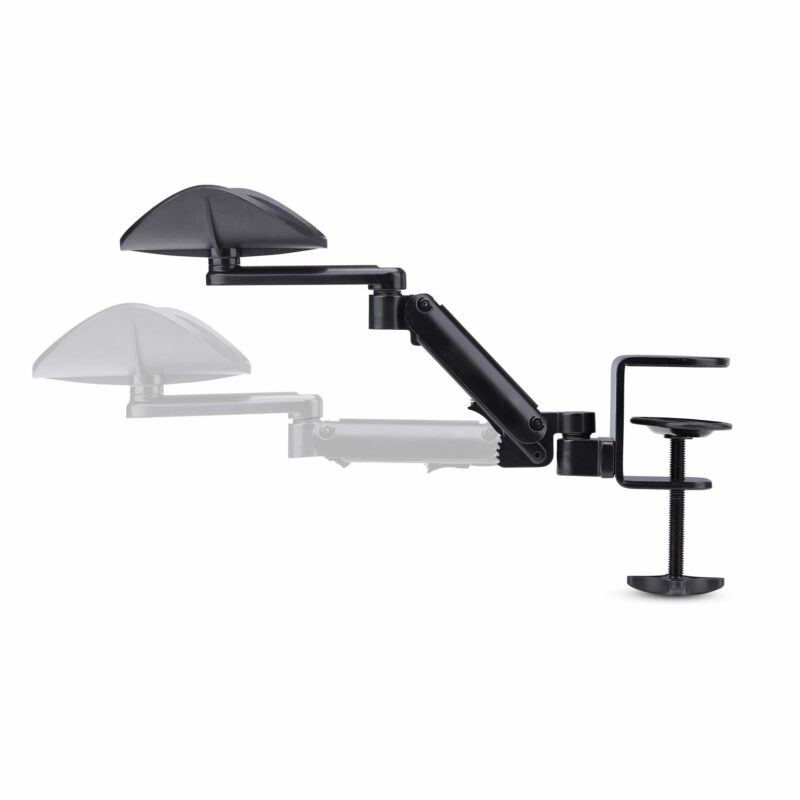StarTech.com Bracciolo regolabile per scrivania, supporto ergonomico per braccio/gomito, rotazione di 360 gradi, installazione a morsetto/ senza trapano, nero immagine gallery 5 StarTech.com Bracciolo regolabile per scrivania, supporto ergonomico per braccio/gomito, rotazione di 360 gradi, installazione a morsetto/ senza trapano, nero