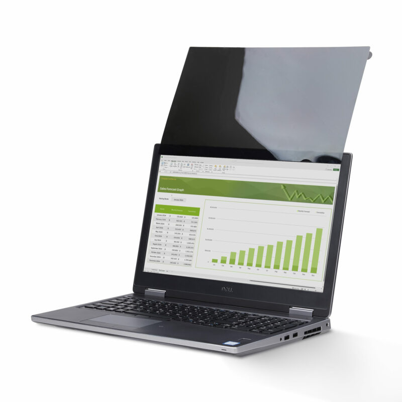StarTech.com Filtro Privacy Touch da 15,6” 16:9, antiriflesso, pellicola protettiva per monitor di computer portatile, angolo di visuale di +/- 30 gradi, Flip-Up immagine gallery 4 StarTech.com 133LT-PRIVACY-SCREEN schermo anti-riflesso 33,8 cm (13.3") Computer portatile Filtro per la privacy senza bordi per display