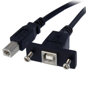 StarTech.com Cavo USB a pannello 91 cm B ad B - F/M immagine principale StarTech.com Cavo USB a pannello 91 cm B ad B - F/M