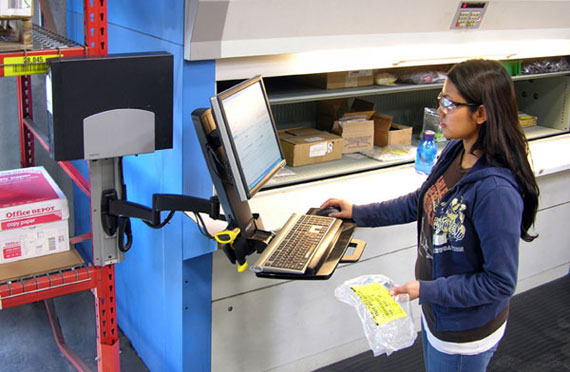 Ergotron 200 Series Combo Arm 61 cm (24") Parete Bianco