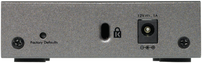 NETGEAR GS105E-200PES switch di rete Gestito L2/L3 Gigabit Ethernet (10/100/1000) Grigio