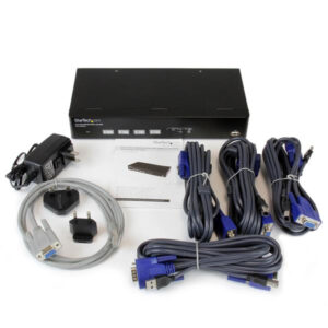 StarTech.com Switch KVM VGA USB a 4 porte con tecnologia di commutazione rapida DDM e cavi immagine gallery 4 StarTech.com Switch KVM VGA USB a 4 porte con tecnologia di commutazione rapida DDM e cavi