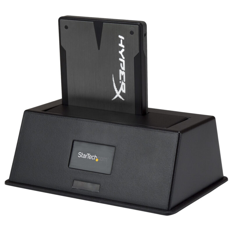 StarTech.com Docking Station per Hard Disk a Singolo Slot - Dock USB 3.0 (5 Gbps) per Hard Drive HDD/SSD - Dock Station per Disco Rigido Esterno SATA I/II/III da 2,5/3,5" con Carica dall'Alto immagine gallery 4 StarTech.com Docking Station per Hard Disk a Singolo Slot - Dock USB 3.0 (5 Gbps) per Hard Drive HDD/SSD - Dock Station per Disco Rigido Esterno SATA I/II/III da 2,5/3,5" con Carica dall'Alto