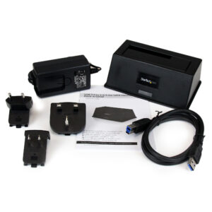 StarTech.com Docking Station per Hard Disk a Singolo Slot - Dock USB 3.0 (5 Gbps) per Hard Drive HDD/SSD - Dock Station per Disco Rigido Esterno SATA I/II/III da 2,5/3,5" con Carica dall'Alto immagine gallery 5 StarTech.com Docking Station per Hard Disk a Singolo Slot - Dock USB 3.0 (5 Gbps) per Hard Drive HDD/SSD - Dock Station per Disco Rigido Esterno SATA I/II/III da 2,5/3,5" con Carica dall'Alto
