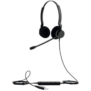 Jabra Biz 2300 Auricolare Cablato A Padiglione Ufficio USB tipo A Nero
