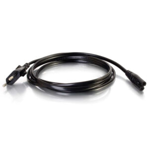 C2G 80618 cavo di alimentazione Nero 3 m CEE7/7 Accoppiatore C7