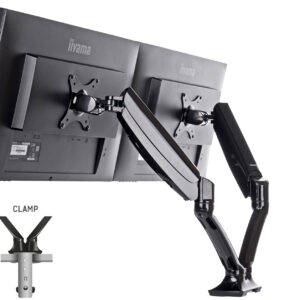 iiyama DS3002C-B1 Supporti a parete per TV 68,6 cm (27") Scrivania Nero immagine gallery 5 iiyama DS3002C-B1 Supporti a parete per TV 68,6 cm (27") Scrivania Nero