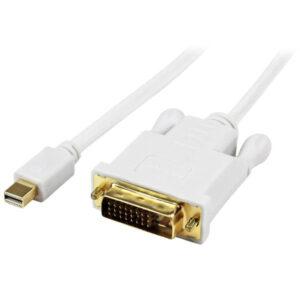 StarTech.com Cavo convertitore adattatore attivo Mini DisplayPort a DVI da 1,8 m - mDP a DVI 1920x1200 - Bianco immagine principale StarTech.com Cavo convertitore adattatore attivo Mini DisplayPort a DVI da 1,8 m - mDP a DVI 1920x1200 - Bianco