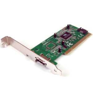 StarTech.com Scheda controller PCI SATA e SATA eSATA a 1 porta + SATA a 1 porta con staffa basso profilo immagine principale StarTech.com Coppia di staffe rack a giorno per scrivania da 19", 12U