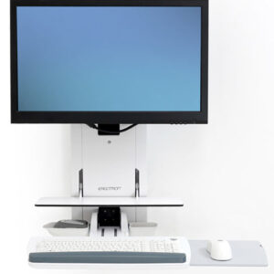 Ergotron 61-080-062 Supporti a parete per TV 61 cm (24") Bianco