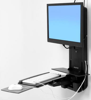 Ergotron 61-080-085 Supporti a parete per TV 61 cm (24") Nero immagine gallery 3 Ergotron 61-080-085 Supporti a parete per TV 61 cm (24") Nero