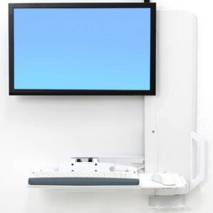Ergotron 61-081-062 Supporti a parete per TV 61 cm (24") Bianco