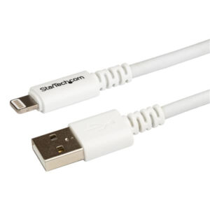StarTech.com Cavo connettore lungo Lightning a 8 pin Apple a USB per iPhone / iPod / iPad bianco da 3 m immagine principale StarTech.com Cavo connettore lungo Lightning a 8 pin Apple a USB per iPhone / iPod / iPad bianco da 3 m