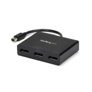 StarTech.com Adattatore multi monitor a 3 porte - Mini DisplayPort a DisplayPort MST Hub, doppio 4K 30Hz e 1x 1080p - Splitter video per modalità desktop esteso solo su Windows - mDP 1.2 a 3x DP immagine principale StarTech.com Adattatore multi monitor a 3 porte - Mini DisplayPort a DisplayPort MST Hub, doppio 4K 30Hz e 1x 1080p - Splitter video per modalità desktop esteso solo su Windows - mDP 1.2 a 3x DP