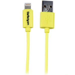 StarTech.com Cavo USB Apple a connettore Lightning da 8 pin per ricarica iPhone 5 / Ipad air / Ipod da 1m - giallo immagine principale StarTech.com Cavo USB Apple a connettore Lightning da 8 pin per ricarica iPhone 5 / Ipad air / Ipod da 1m - giallo