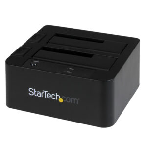 StarTech.com Docking Station USB 3.0 per doppio Hard Disk SATA / eSATA SSD da 2,5"/3,5" con UASP immagine principale StarTech.com Docking Station USB 3.0 per doppio Hard Disk SATA / eSATA SSD da 2,5"/3,5" con UASP
