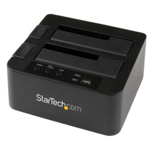 StarTech.com Docking Station per Hard Disk a 2 Slot - Duplicatore Standalone USB 3.0 (5 Gbps)/eSATA per SSD/HDD SATA III 2.5/3.5", Clonatore di Hard Drive con Carica dall'Alto immagine principale StarTech.com Docking Station per Hard Disk a 2 Slot - Duplicatore Standalone USB 3.0 (5 Gbps)/eSATA per SSD/HDD SATA III 2.5/3.5", Clonatore di Hard Drive con Carica dall'Alto