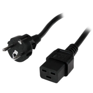 StarTech.com Cavo di Alimentazione per Notebook da 2m; Cavo Elettrico AC di Ricambio per Alimentatori Laptop da Spina EU a C19, 16A-250V, Omologato UL immagine principale StarTech.com Cavo di Alimentazione per Notebook da 2m; Cavo Elettrico AC di Ricambio per Alimentatori Laptop da Spina EU a C19, 16A-250V, Omologato UL