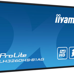 iiyama LH3260HS-B1AG visualizzatore di messaggi Pannello A digitale 80 cm (31.5") LED Wi-Fi 500 cd/m² Full HD Nero Processore integrato Android 11 24/7