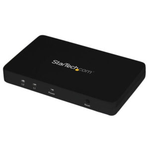 StarTech.com Sdoppiatore Splitter HDMI 4k @ 30hz 1x2 porte con custodia in alluminio immagine principale StarTech.com Scheda Seriale PCI Express con 2 Porte - Controller PCIe RS232 - 16950 UART - Scheda Seriale di Espansione DB9 a Profilo Basso - Compatibile Windows e Linux