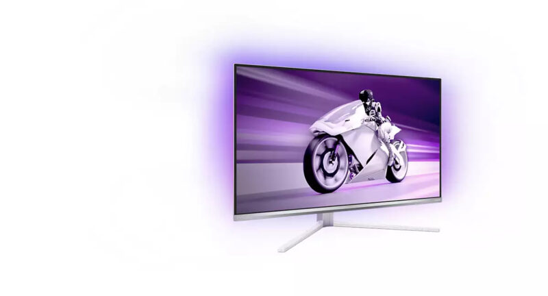 Philips Evnia 8000 32M2N8900/00 Monitor PC 80 cm (31.5") 3840 x 2160 Pixel 4K Ultra HD QD-OLED Bianco