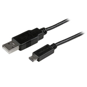 StarTech.com Cavo di sincronizzazione e di ricarica USB a Micro USB - Cavetto slim per Smartphone e Tablet A a Micro B slim da 2 m immagine principale StarTech.com Cavo di sincronizzazione e di ricarica USB a Micro USB - Cavetto slim per Smartphone e Tablet A a Micro B slim da 50 cm