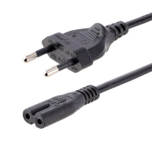 StarTech.com Cavo di Alimentazione per Notebook da 1m; Cavo Elettrico AC di Ricambio per Alimentatori Laptop da Spina EU a C7, 2.5A-250V, Omologato UL immagine principale StarTech.com Cavo di Alimentazione per Notebook da 1m; Cavo Elettrico AC di Ricambio per Alimentatori Laptop da Spina EU a C7, 2.5A-250V, Omologato UL