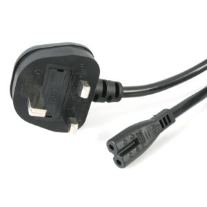 StarTech.com Cavo di Alimentazione per Notebook da 1m; Cavo Elettrico AC di Ricambio per Alimentatori Laptop da UK BS1363 a C7, 2.5A-250V, Omologato UL immagine principale StarTech.com Cavo di Alimentazione per Notebook da 1m; Cavo Elettrico AC di Ricambio per Alimentatori Laptop da UK BS1363 a C7, 2.5A-250V, Omologato UL