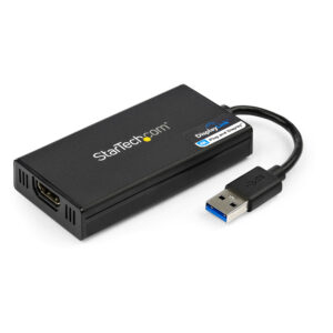 StarTech.com Adattatore da USB 3.0 a HDMI - 4K 30Hz Ultra HD - Certificato DisplayLink - Convertitore per monitor da USB Type-A a HDMI - Video esterno e scheda grafica - Mac e Windows immagine principale StarTech.com Adattatore da USB 3.0 a HDMI - 4K 30Hz Ultra HD - Certificato DisplayLink - Convertitore per monitor da USB Type-A a HDMI - Video esterno e scheda grafica - Mac e Windows