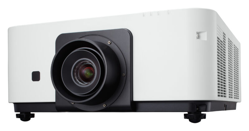 NEC PX602UL Proiettore per grandi ambienti 6000 ANSI lumen DLP WUXGA (1920x1200) Compatibilità 3D Nero, Bianco