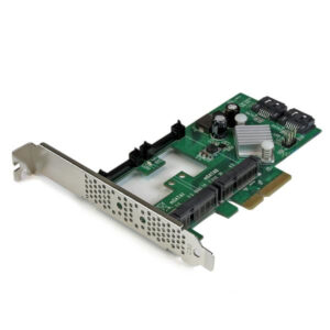 StarTech.com Scheda Controller PCI express 2.0 SATA III Raid 6 Gbps a 2 porte con 2 slot mSATA e SSD HyperDuo Tiering immagine principale StarTech.com Scheda Controller PCI express 2.0 SATA III Raid 6 Gbps a 2 porte con 2 slot mSATA e SSD HyperDuo Tiering
