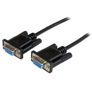 StarTech.com Cavo Seriale RS232 / DB9 Null Modem da 1m - nero Femmina/Femmina immagine principale StarTech.com Cavo Seriale RS232 / DB9 Null Modem da 1m - nero Femmina/Femmina