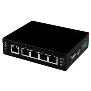 StarTech.com Switch di rete Commutatore Industriale Gigabit Ethernet a 5 porte non gestito - Guide DIN / Montabile a parete immagine principale StarTech.com Switch di rete Commutatore Industriale Gigabit Ethernet a 5 porte non gestito - Guide DIN / Montabile a parete
