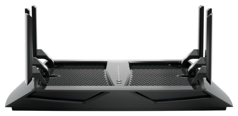 NETGEAR Nighthawk X6 AC3200 router wireless Gigabit Ethernet Banda tripla (2.4 GHz/5 GHz/5 GHz) Nero