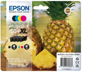 Epson 604XL cartuccia d'inchiostro 4 pz Originale Resa elevata (XL) Nero, Ciano, Magenta, Giallo immagine principale Epson 604XL cartuccia d'inchiostro 4 pz Originale Resa elevata (XL) Nero, Ciano, Magenta, Giallo