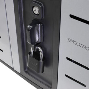 Ergotron ZIP12 Armadio per la gestione dei dispositivi portatili Nero, Grigio