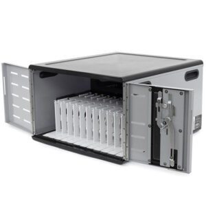 Ergotron ZIP12 Armadio per la gestione dei dispositivi portatili Nero, Grigio