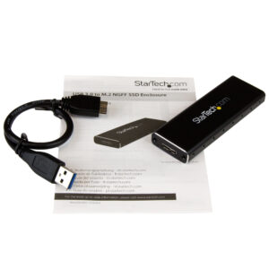 StarTech.com Box Alloggio USB 3.0 esterno per SSD SATA M.2 - Convertitore NGFF di unità SSD con UASP immagine gallery 6 StarTech.com Box Alloggio USB 3.0 esterno per SSD SATA M.2 - Convertitore NGFF di unità SSD con UASP