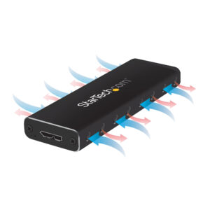 StarTech.com Box Alloggio USB 3.0 esterno per SSD SATA M.2 - Convertitore NGFF di unità SSD con UASP immagine gallery 3 StarTech.com Box Alloggio USB 3.0 esterno per SSD SATA M.2 - Convertitore NGFF di unità SSD con UASP